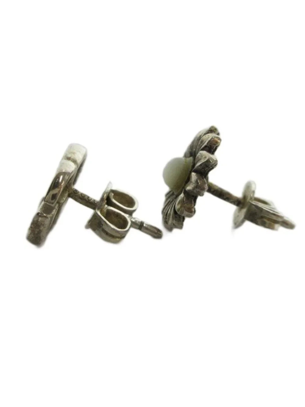 Gucci Earrings Logo Silver